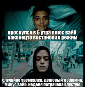 Mr.Robot meme in Russian